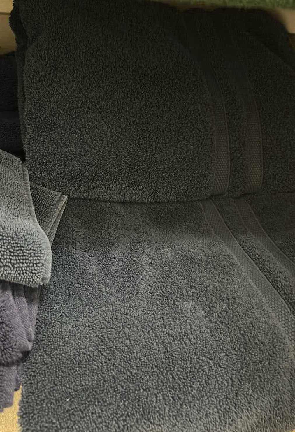 Photo 1 of CONTENTS OF SHELF DARK BLUE BATH TOWELS ONLY
