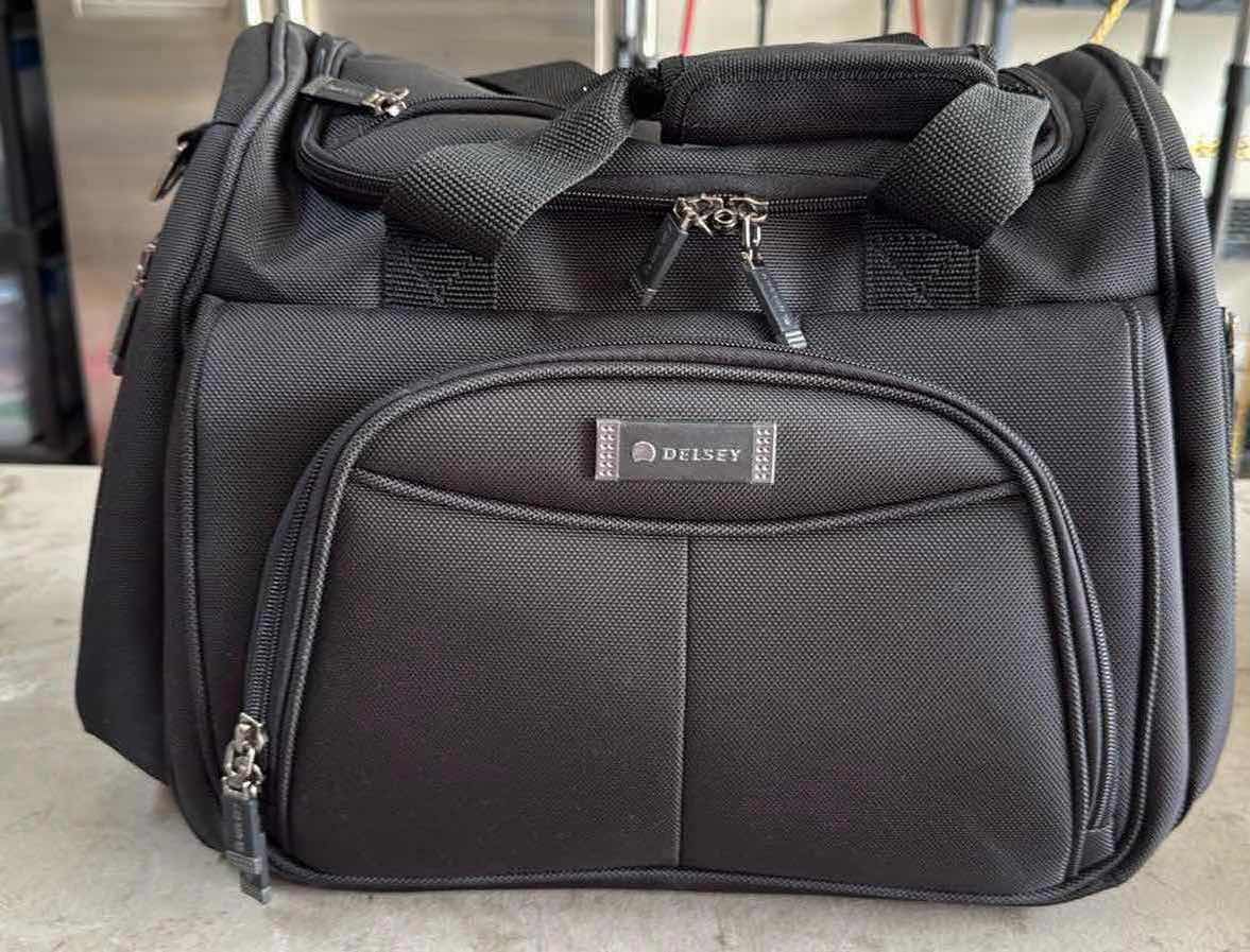 Photo 1 of DELSEY BLACK SOFTSIDE TRAVEL BAG