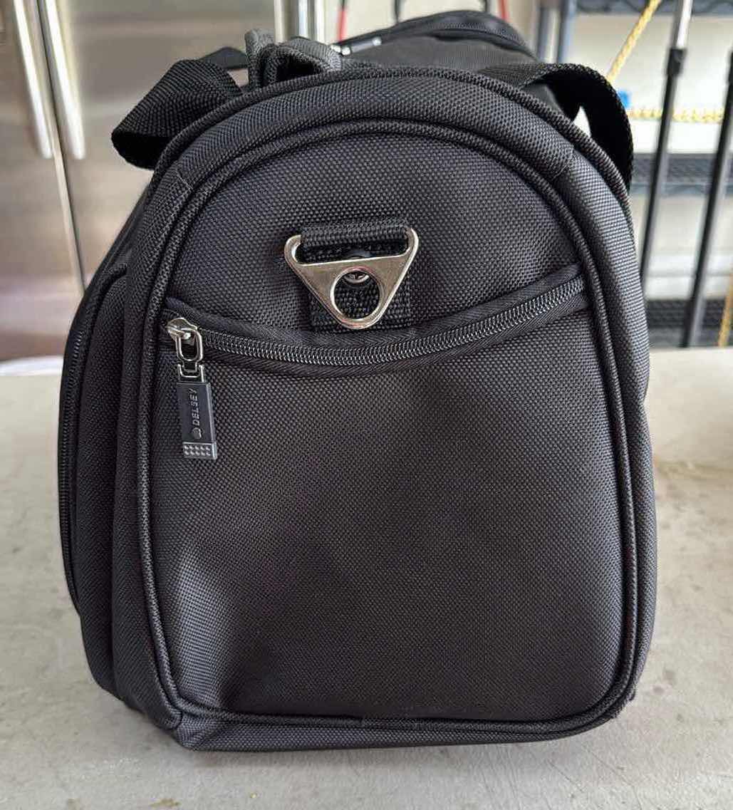 Photo 1 of DELSEY BLACK SOFT CARRY TRAVEL BAG