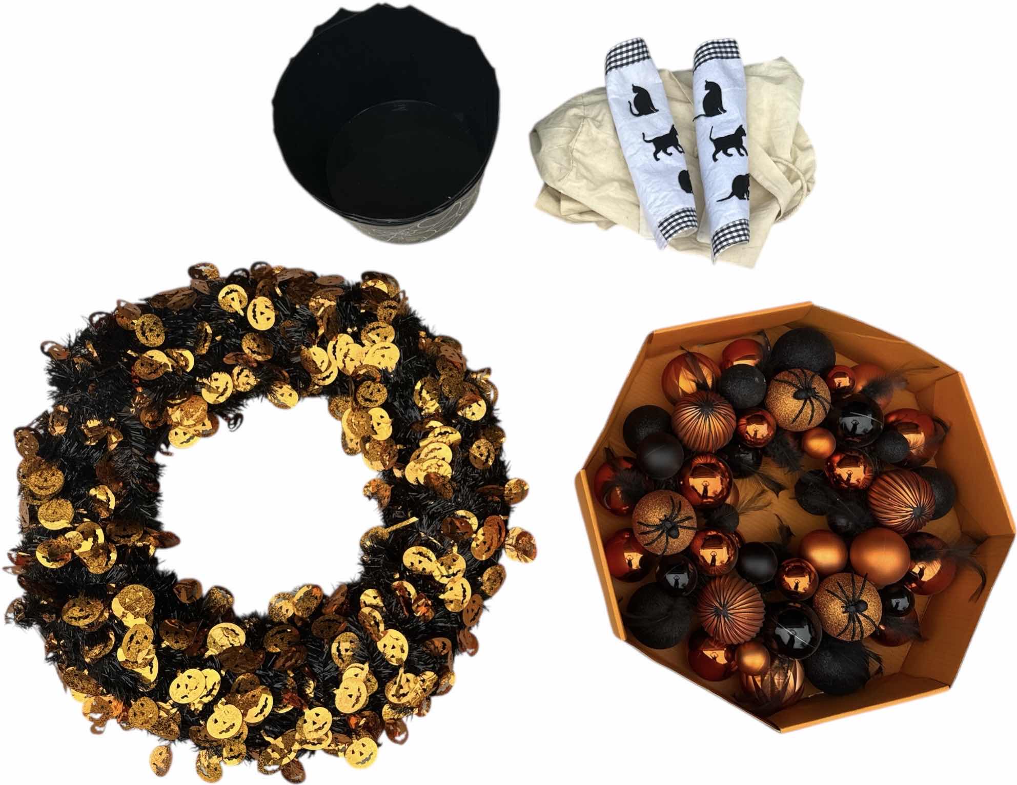 Photo 1 of HOLIDAY DECOR ASSORTED HALLOWEEN DECORATIONS
H55”