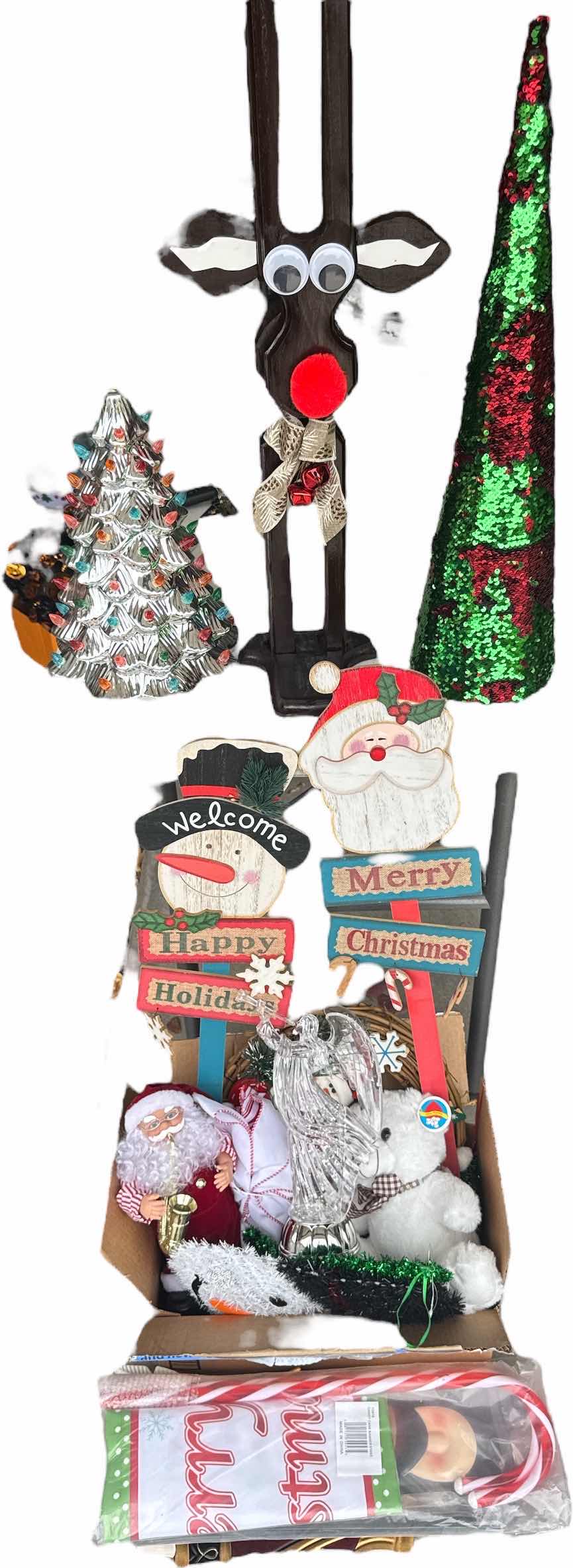 Photo 1 of ASSORTED HOLIDAY DECOR CHRISTMAS 
H27” AND SMALLER