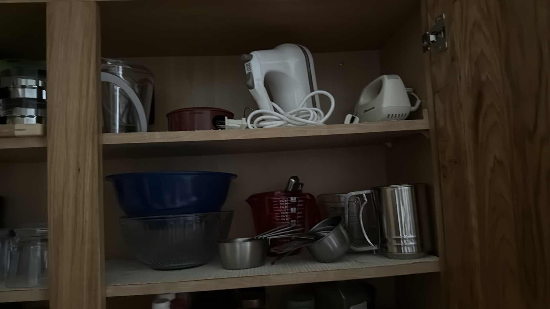 Photo 1 of CONTENTS OF KITCHEN CABINET-KITCHEN ITEMS
