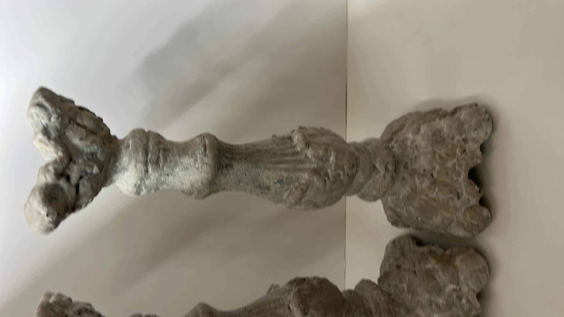 Photo 1 of 2 CERAMIC CANDLE HOLDERS H18.25”