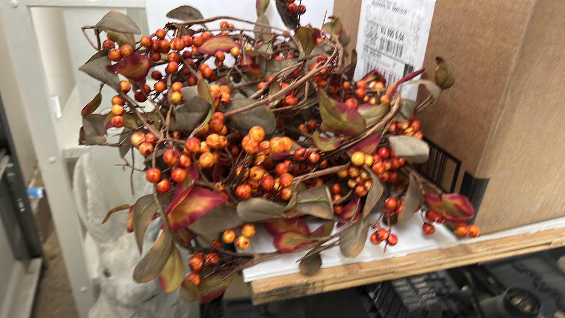 Photo 1 of BOX OF AUTUMN HOME DECOR