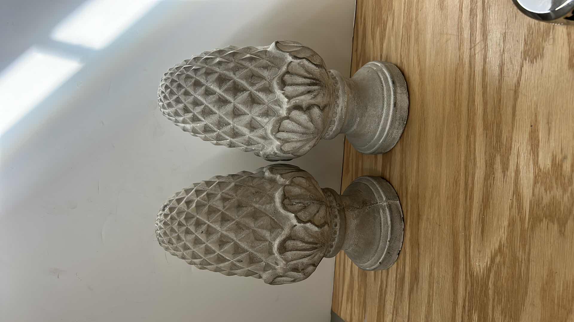 Photo 1 of 2 HEAVY CERAMIC ACORNS H13”