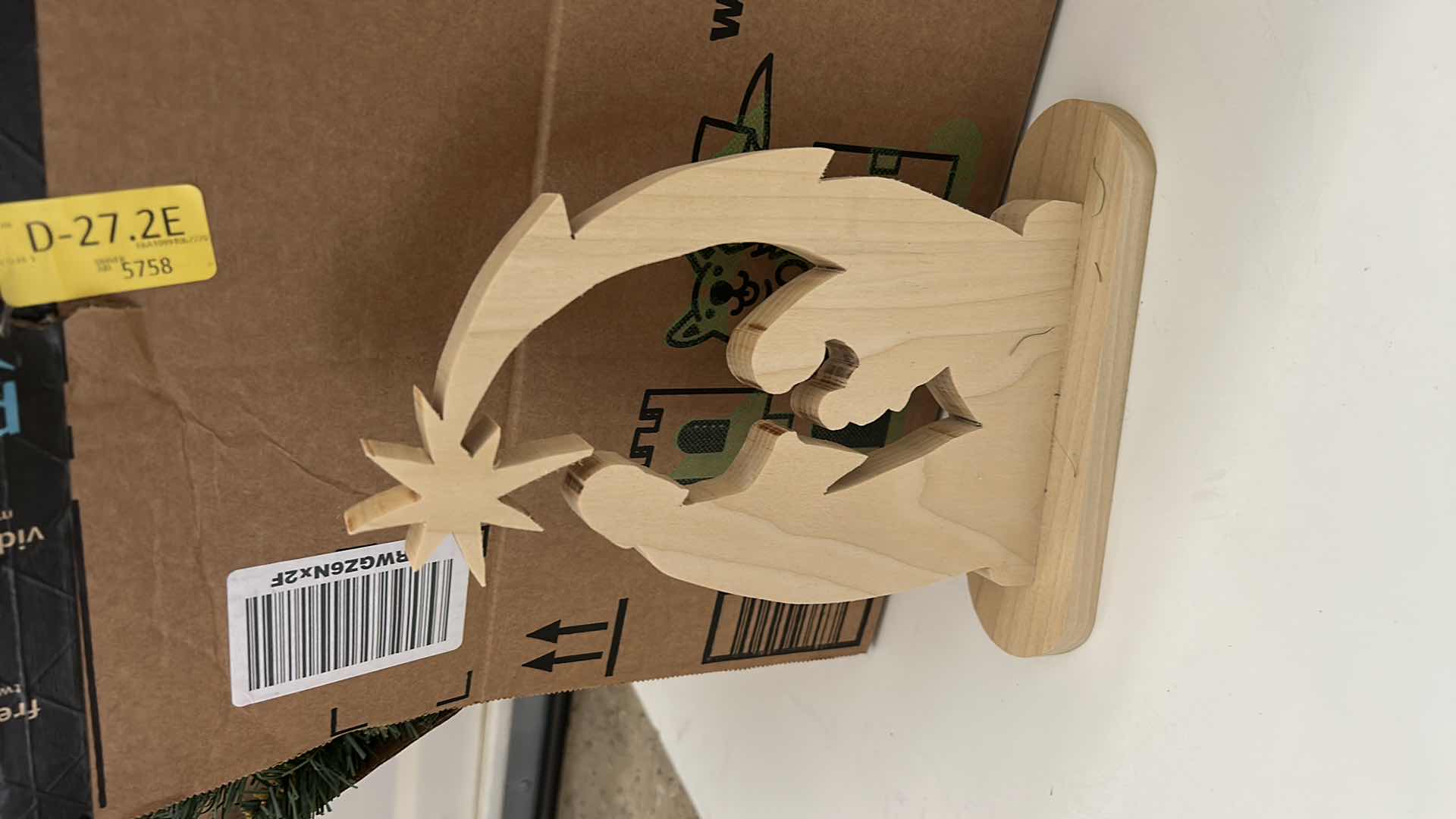 Photo 1 of BOX OF CHRISTMAS DECOR