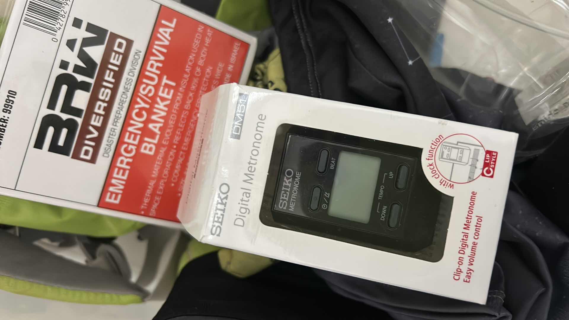 Photo 1 of EMERGENCY ITEMS AND BACKPACKS