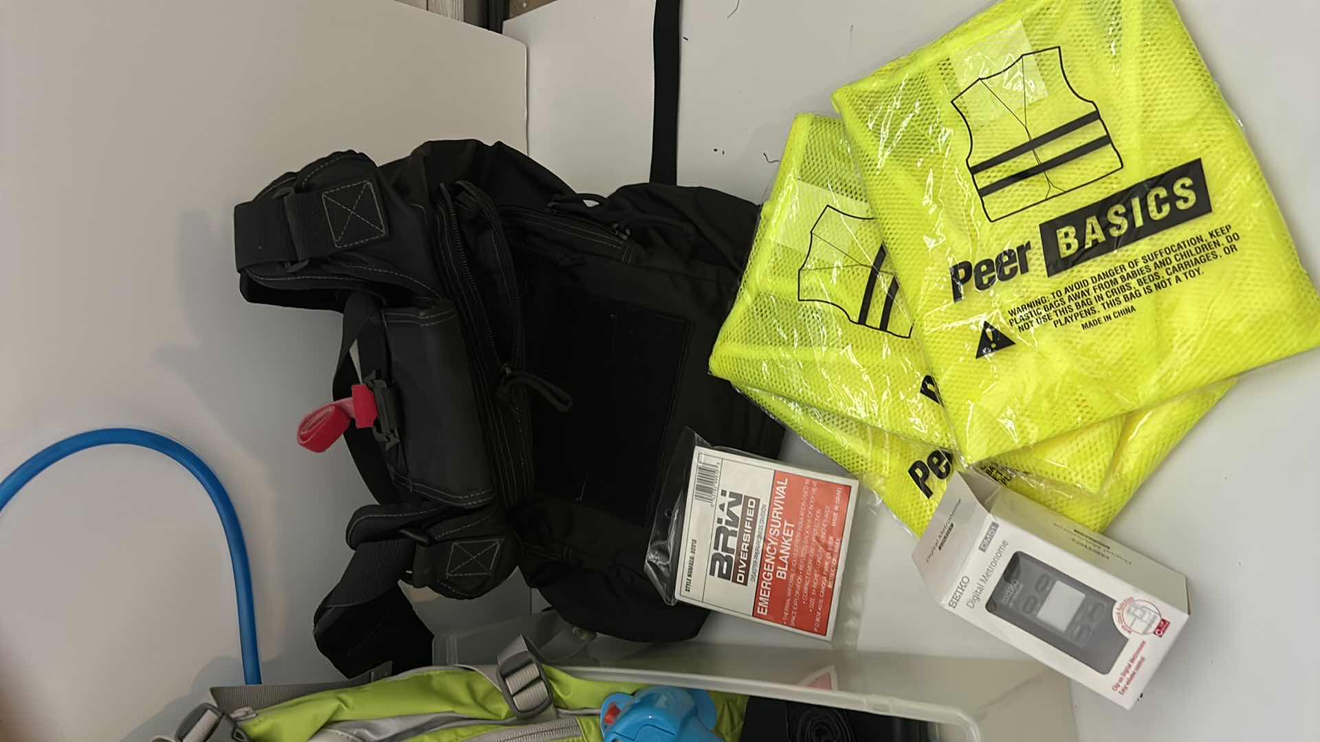 Photo 1 of EMERGENCY ITEMS AND BACKPACKS