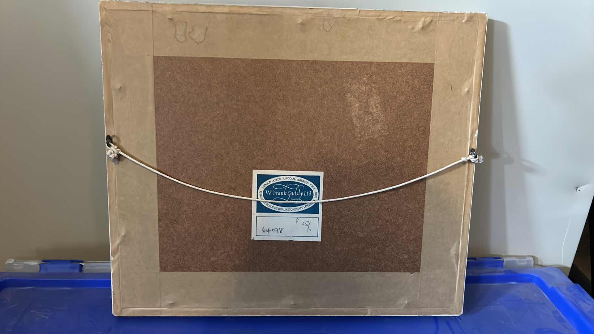 Photo 1 of VINTAGE WOOD FRAMED SIGNED PAINTING “LANDSCAPE” ARTWORK 11 1/2“ x H10“