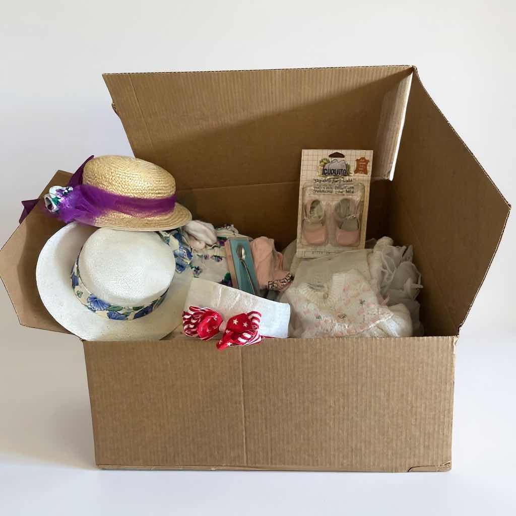 Photo 1 of BOX OF BABY ITEMS