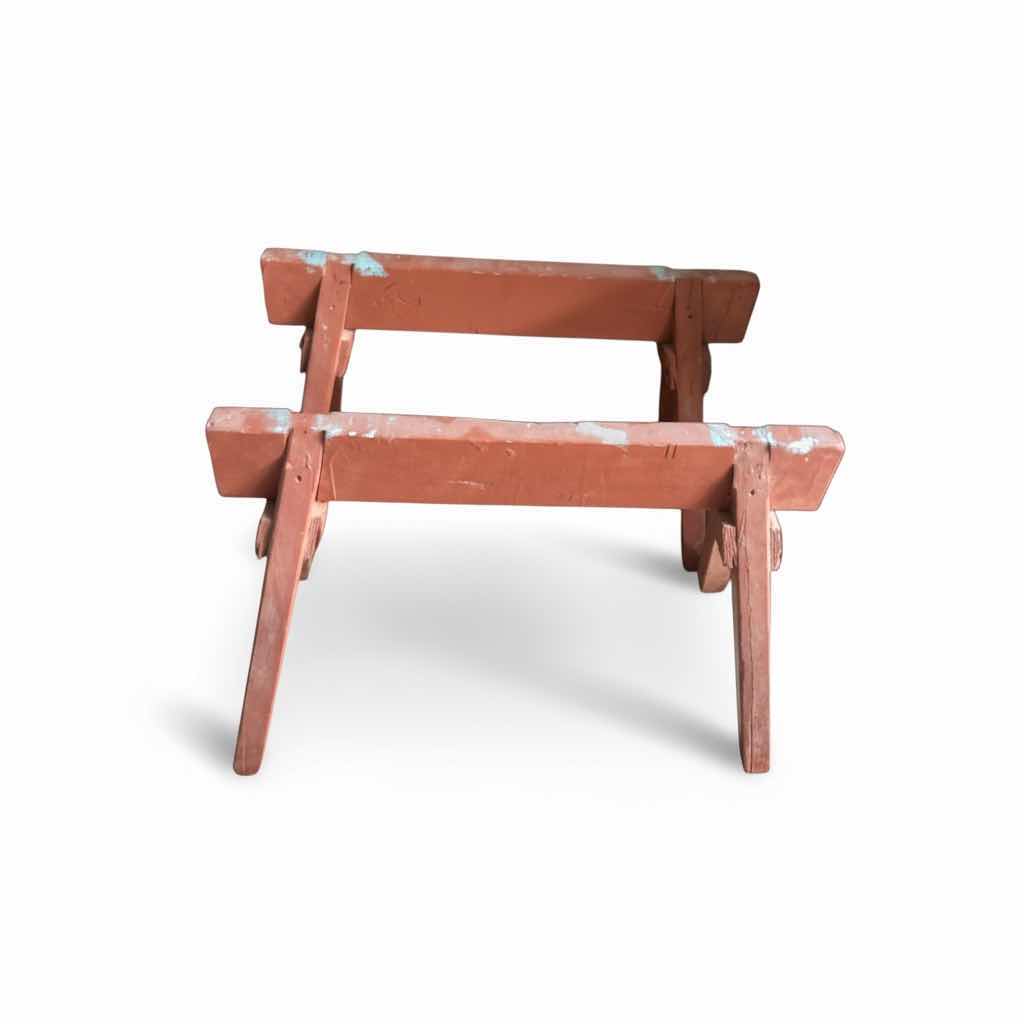 Photo 1 of 2 SMALL WOOD SAW HORSES 24” X H
15”