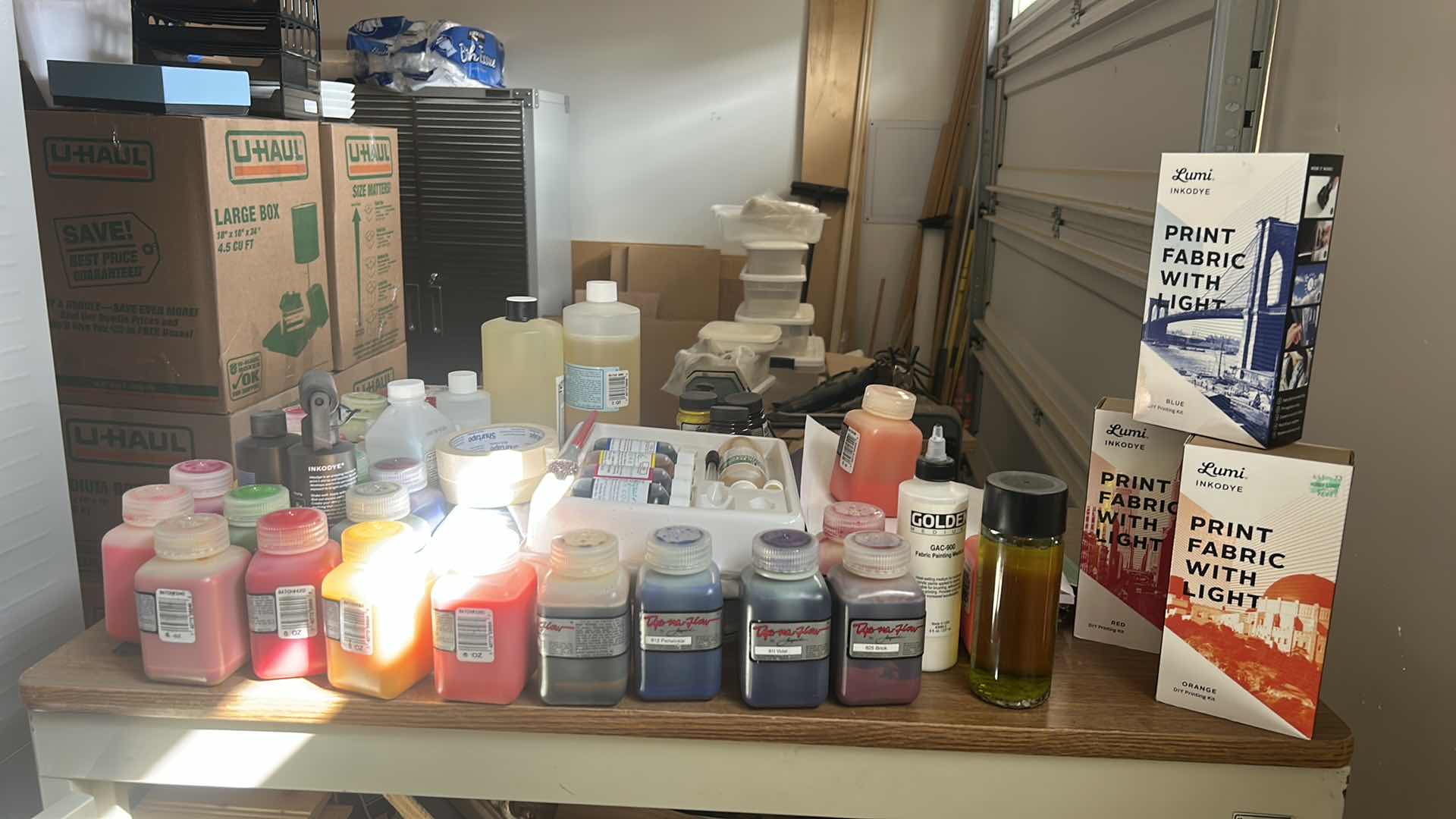 Photo 1 of METAL CRAFT CABINET  WITH CONTENTS 3’ x 19” X H43”