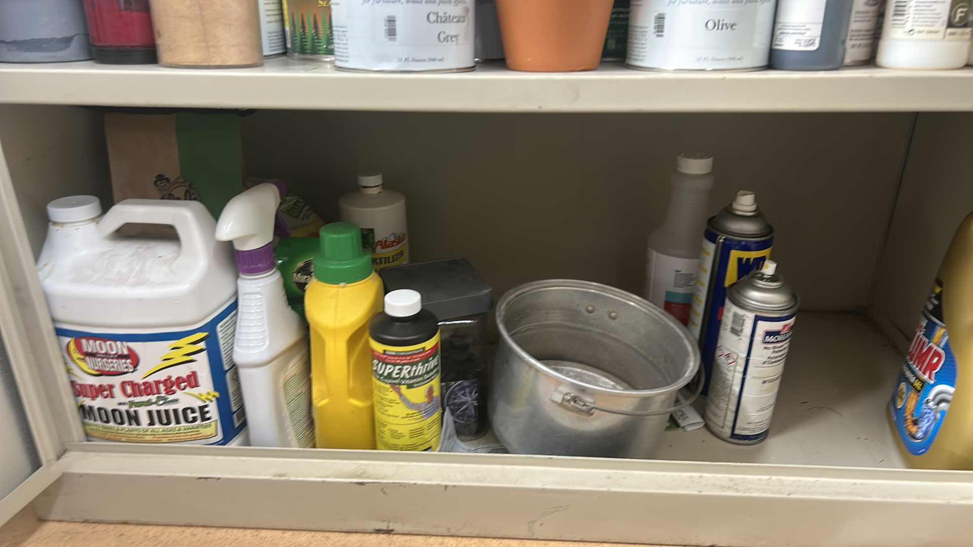 Photo 1 of METAL CRAFT CABINET  WITH CONTENTS 3’ x 19” X H43”