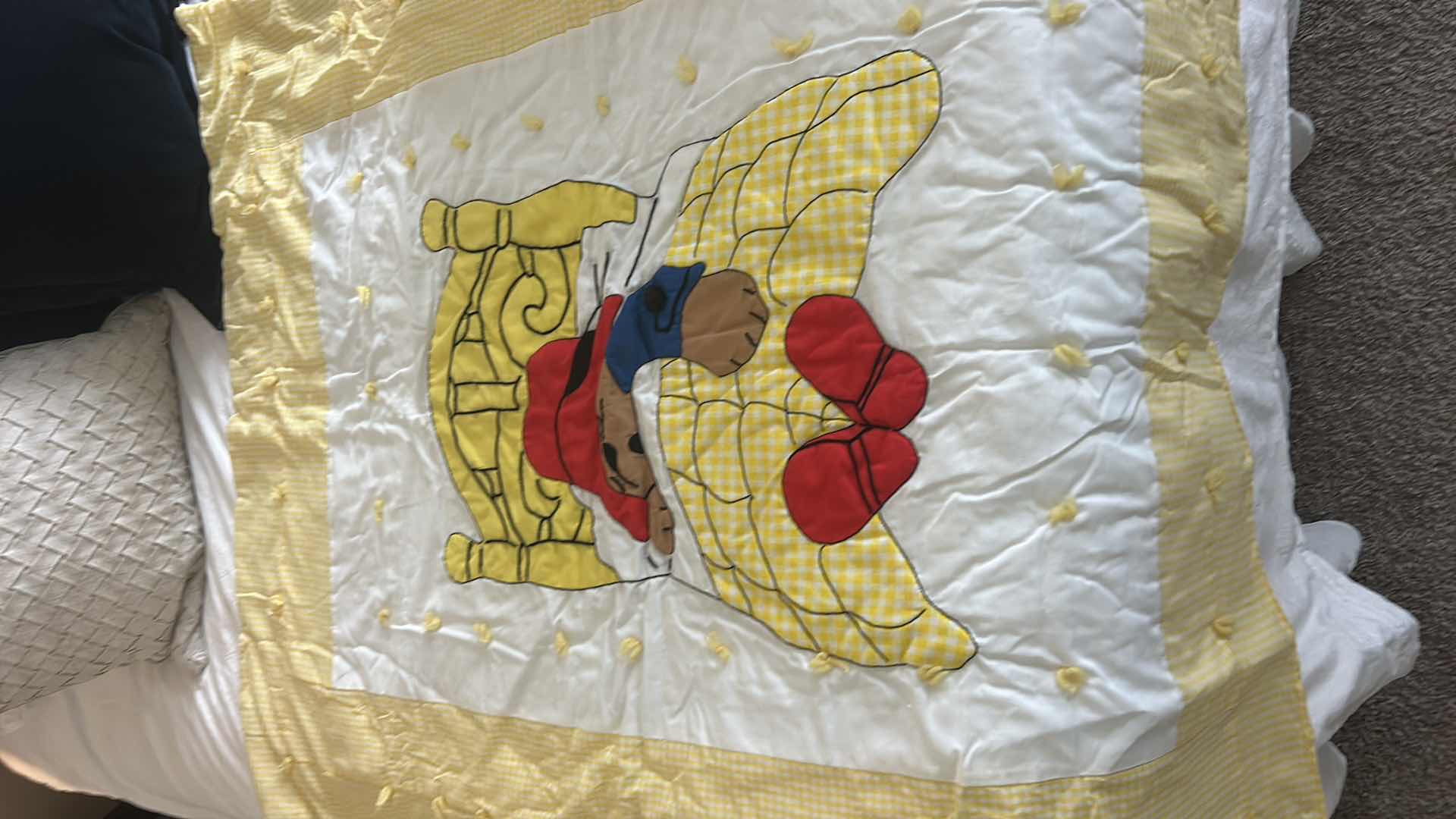 Photo 1 of 4 PC PADDINGTON BABY - 2 BLANKETS, GROWTH CHART & PADDINGTON BEAR