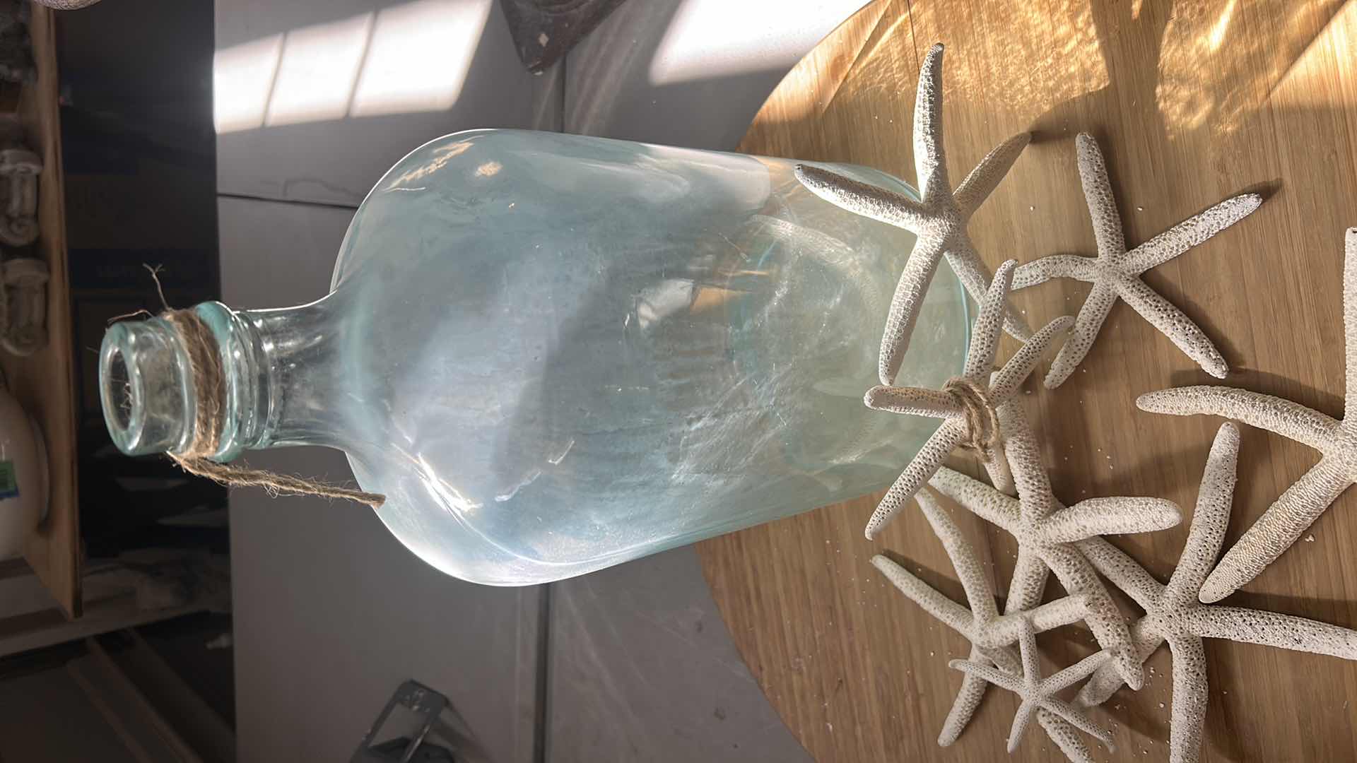 Photo 1 of LAZY SUSAN, GLASS JUG H17” AND STARFISH