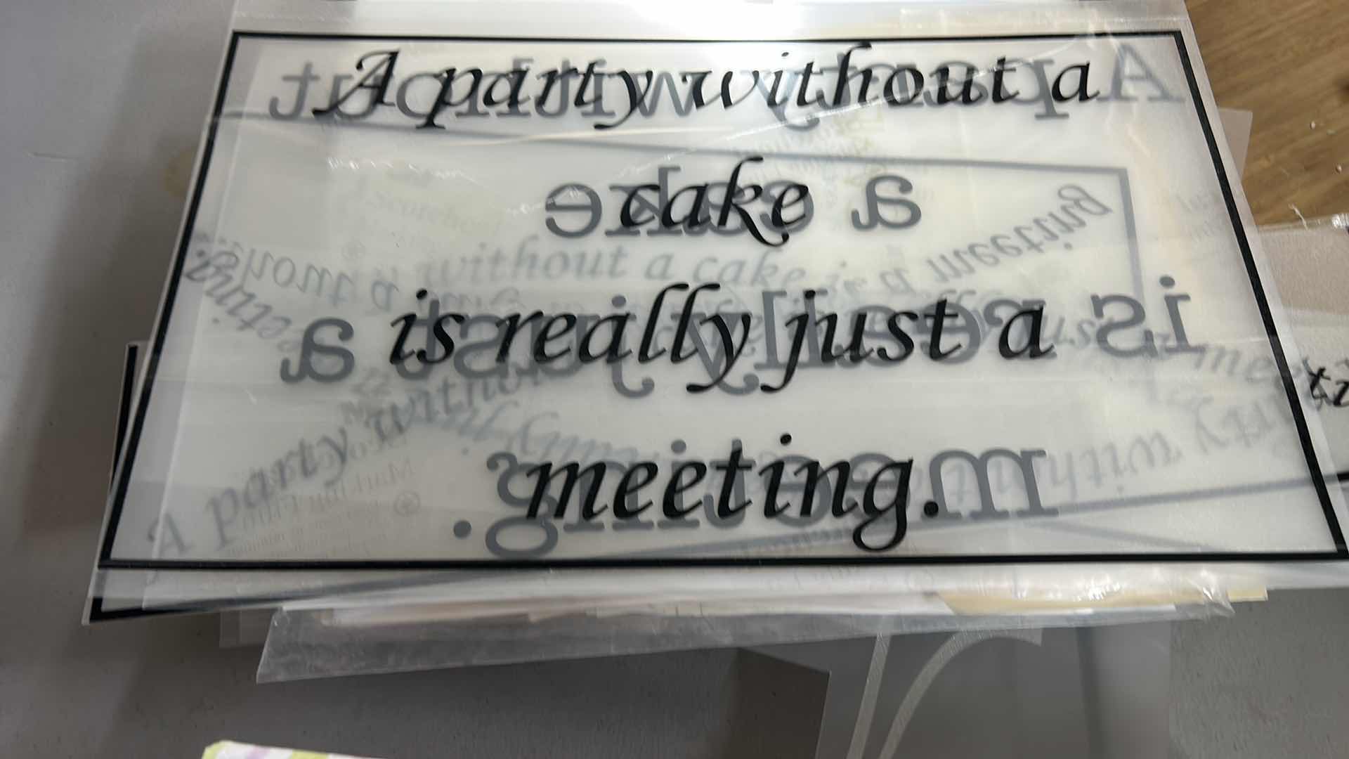 Photo 1 of CRAFTING ITEMS- LIGHT TRACER, NOTE CARD MAKING AND DECALS