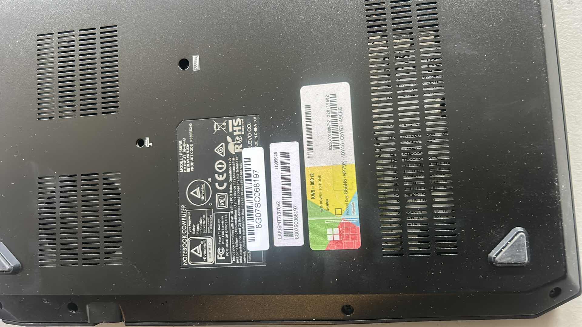 Photo 1 of PC LAPTOP & KEYBOARD