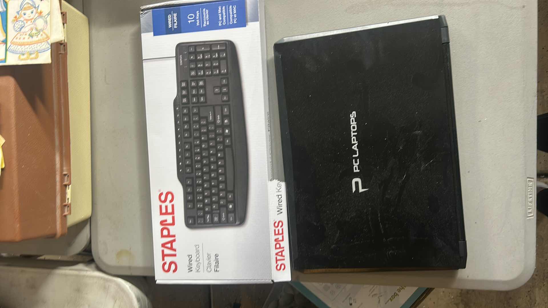 Photo 1 of PC LAPTOP & KEYBOARD