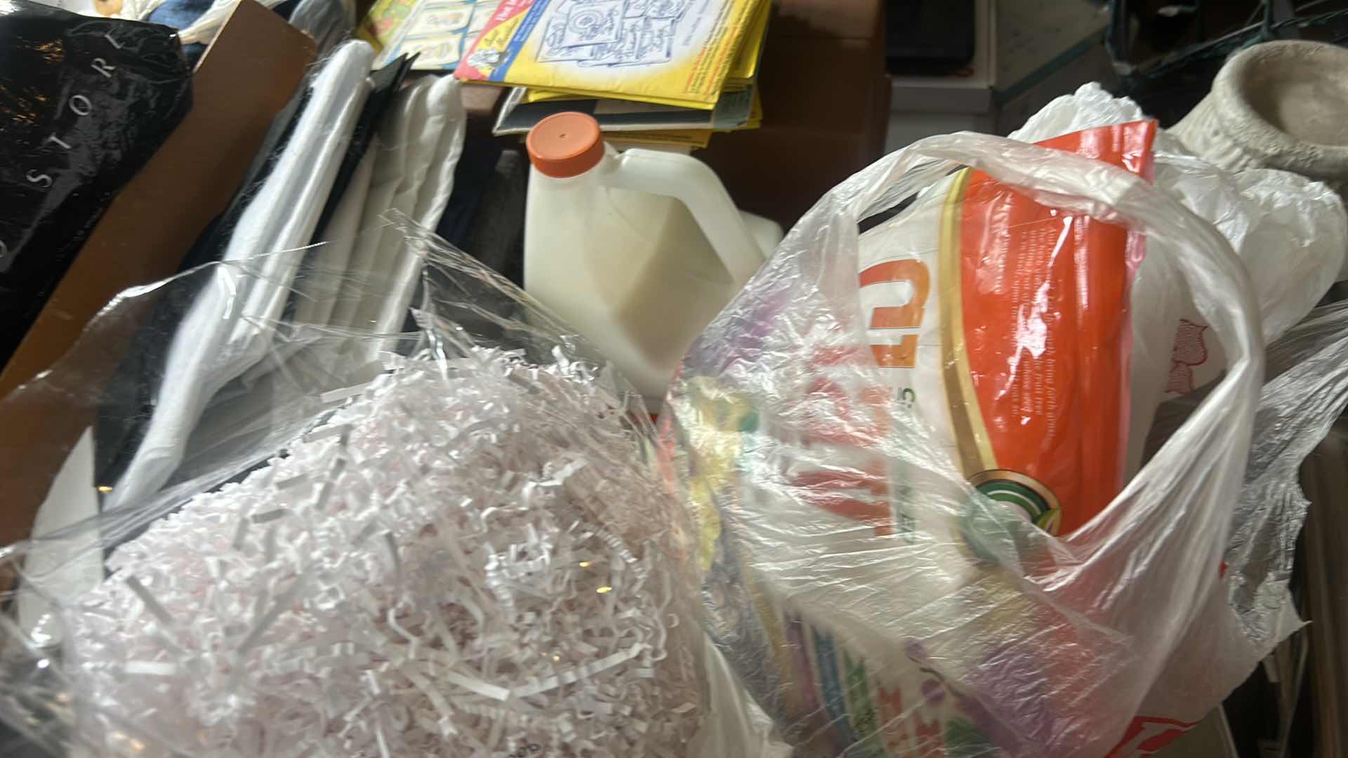 Photo 1 of CONTENTS ON TABLE / CRAFTING ITEMS - FABRIC AND MORE