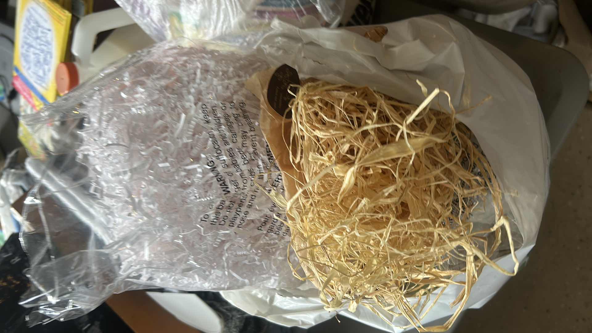 Photo 1 of CONTENTS ON TABLE / CRAFTING ITEMS - FABRIC AND MORE