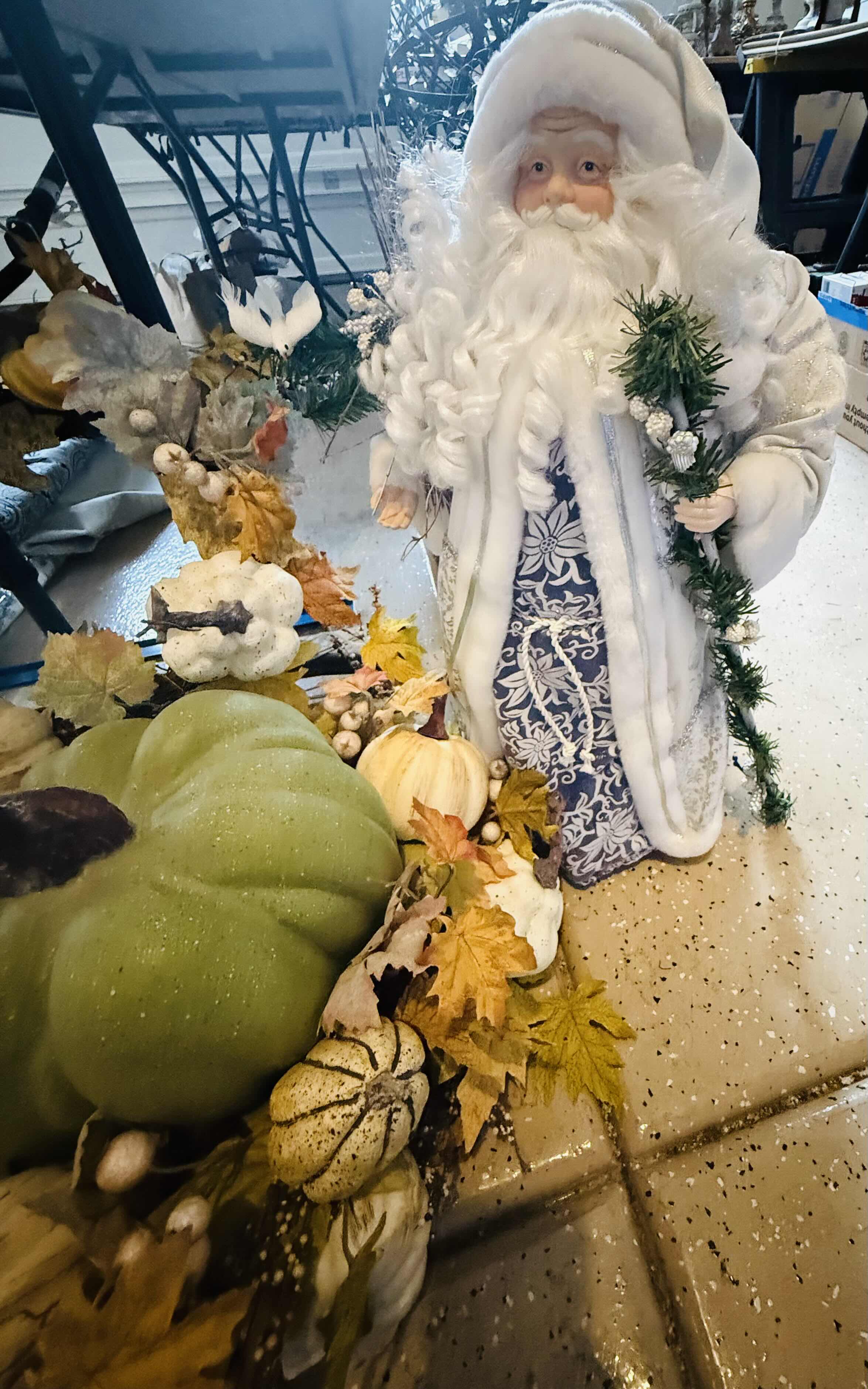 Photo 1 of FALL HOLIDAY DECORATIONS, SANTA