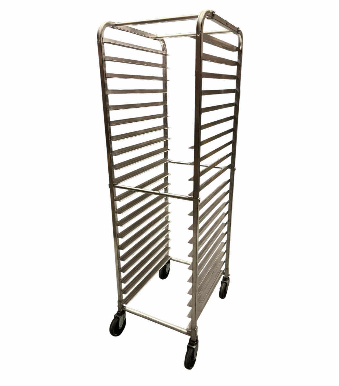 Photo 1 of ADVANCE TABCO 20 SHEET PAN ROLLING RACK MODEL PR20-3K 20.25” X 26” H69.25”