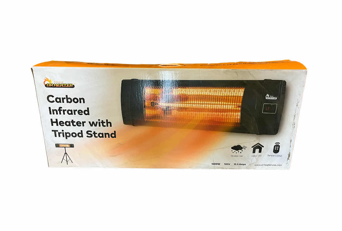 Photo 1 of DR. HEATER CARBON INFRARED HEATER W TRIPOD STAND
