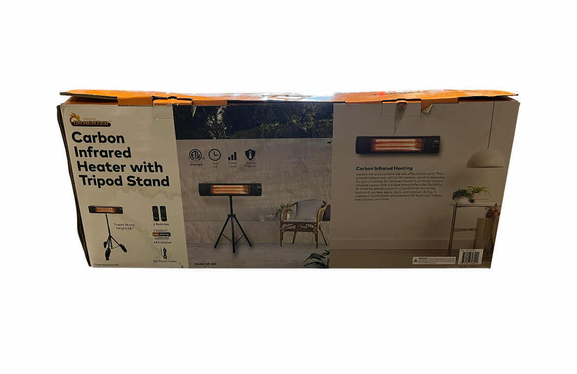 Photo 1 of DR. HEATER CARBON INFRARED HEATER W TRIPOD STAND