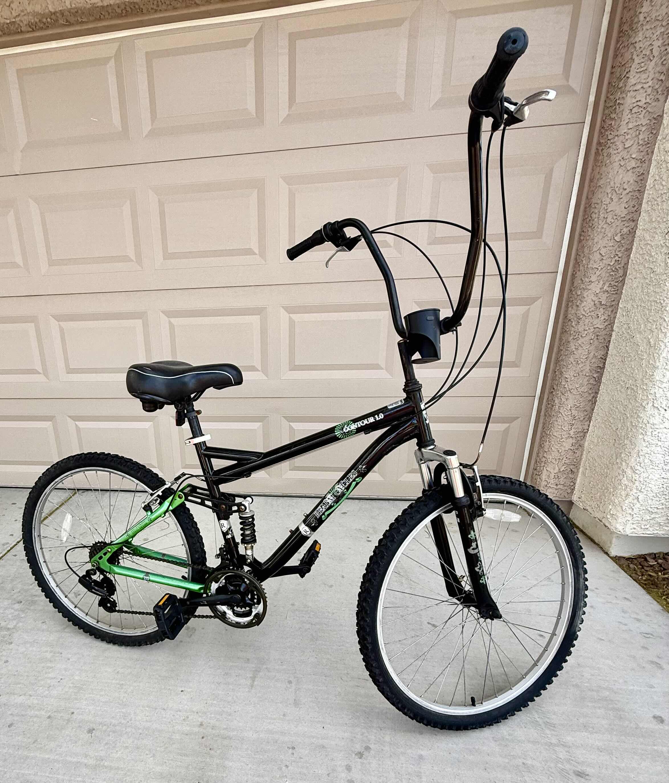 Photo 1 of REALM CYCLE CONTOUR 1.0 BLACK W GREEN MEN’S BIKE