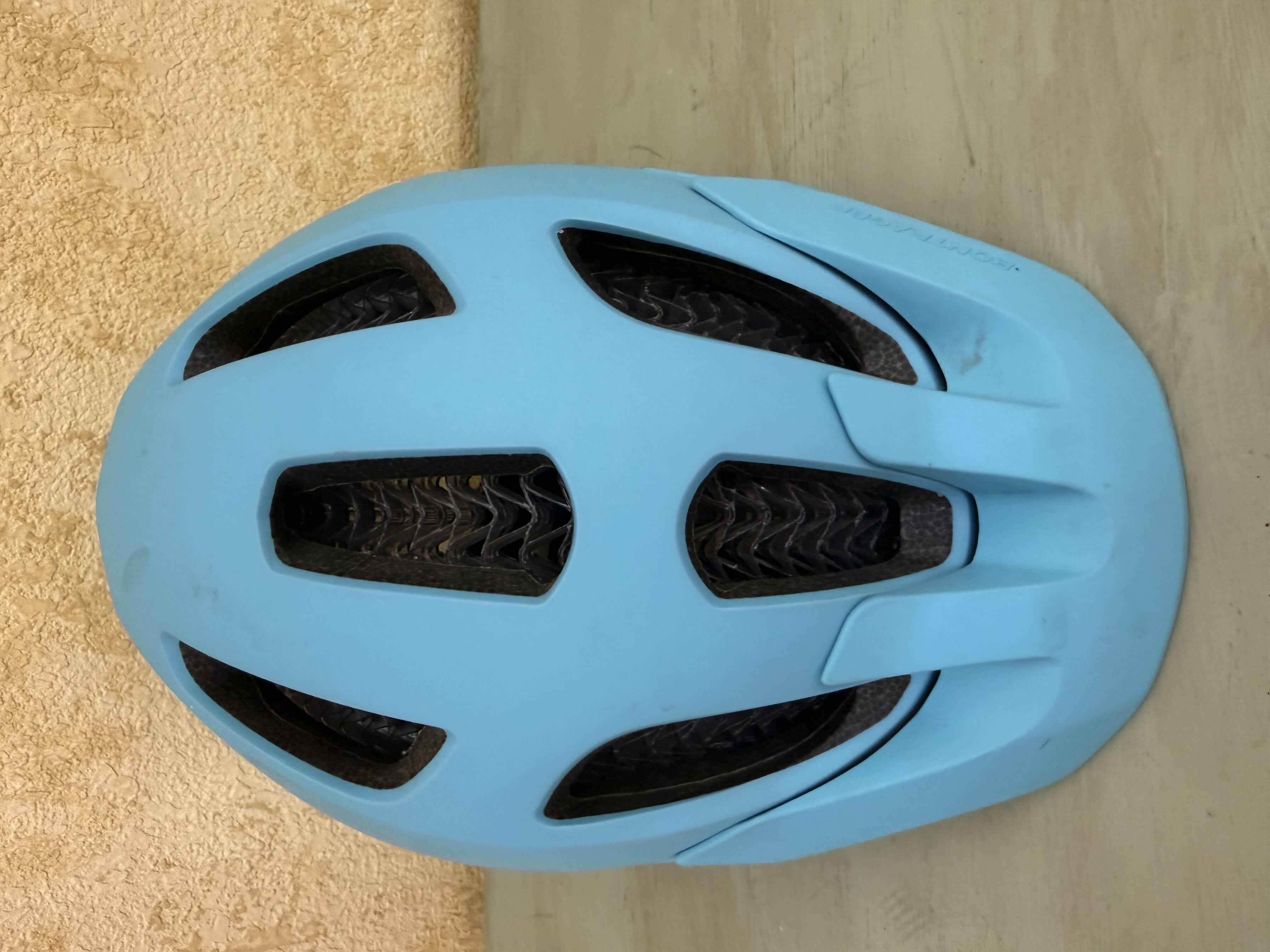 Photo 1 of BONTRAGER BLUE LADIES BIKE HELMET
