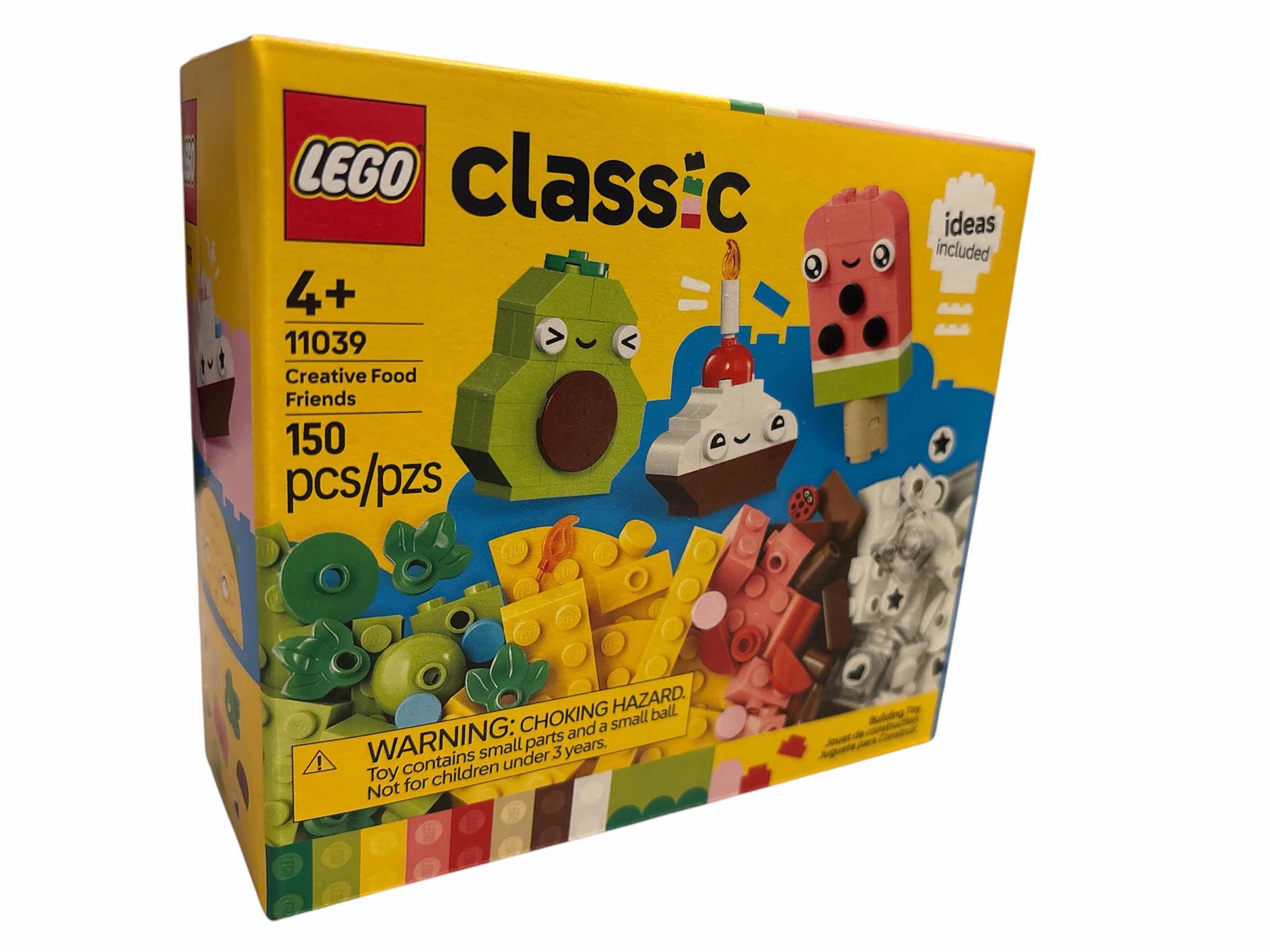 Photo 1 of NEW LEGO CLASSIC CREATIVE FOOD FRIENDS 150 PC BUILDING TOY SET 11039