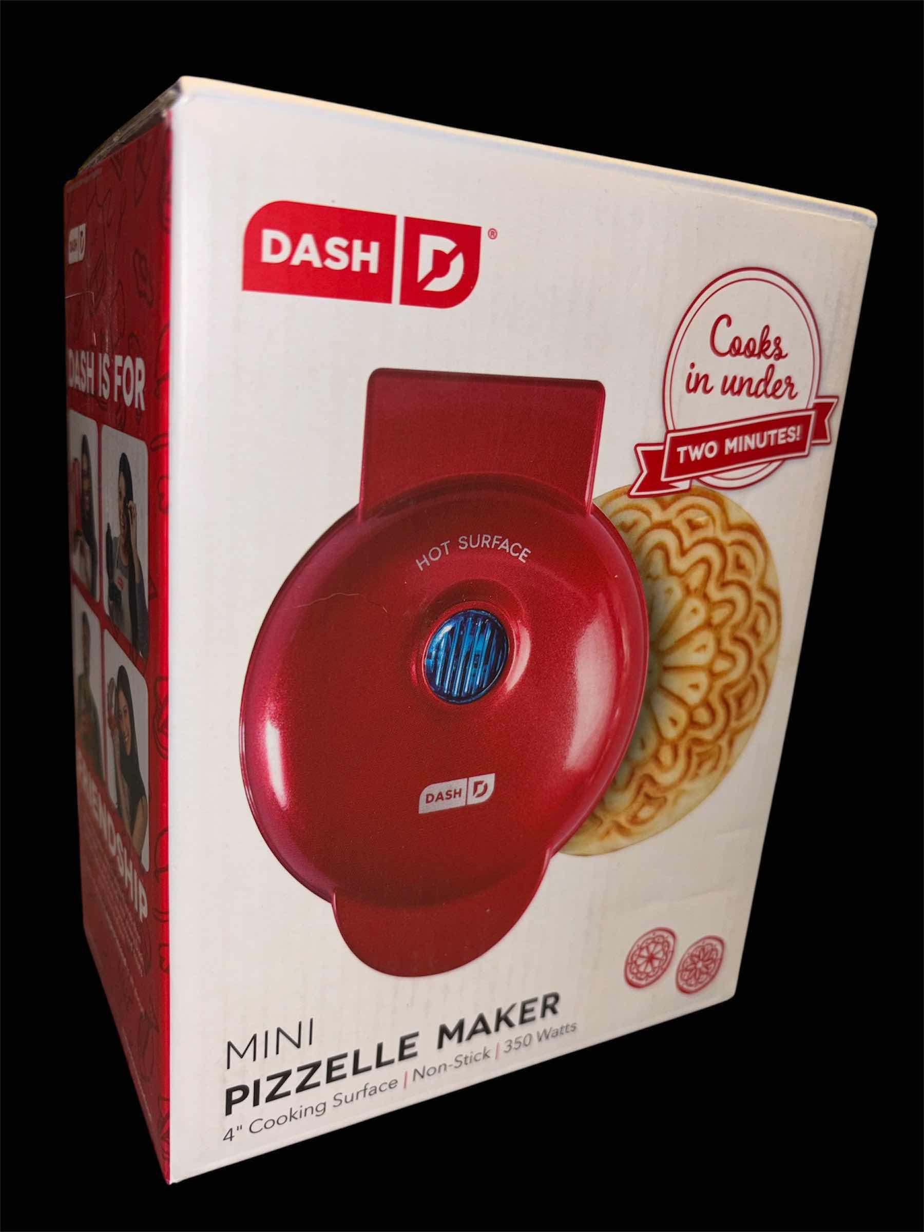 Photo 1 of NEW NOSTALGIA MY MINI 5” NONSTICK WAFFLE MAKER & DASH 4” NONSTICK MINI  PIZZELLE MAKER