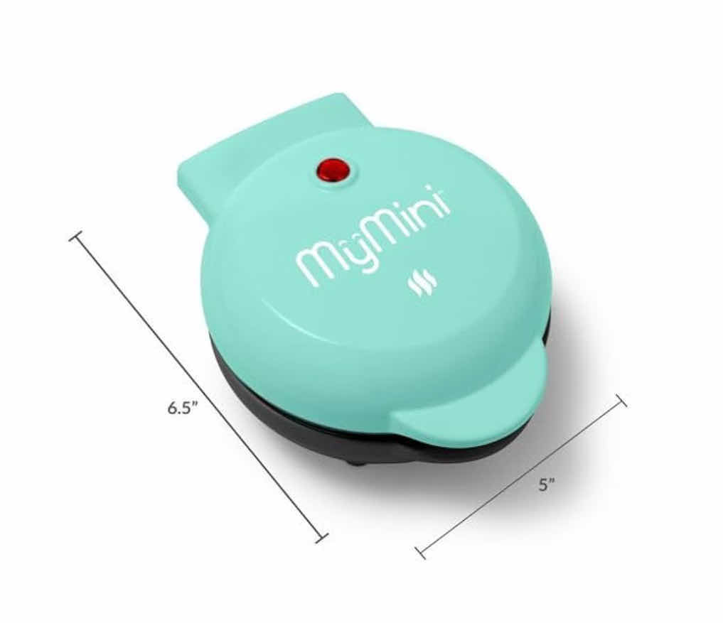 Photo 1 of NEW NOSTALGIA MY MINI 5” NONSTICK WAFFLE MAKER & DASH 4” NONSTICK MINI  PIZZELLE MAKER