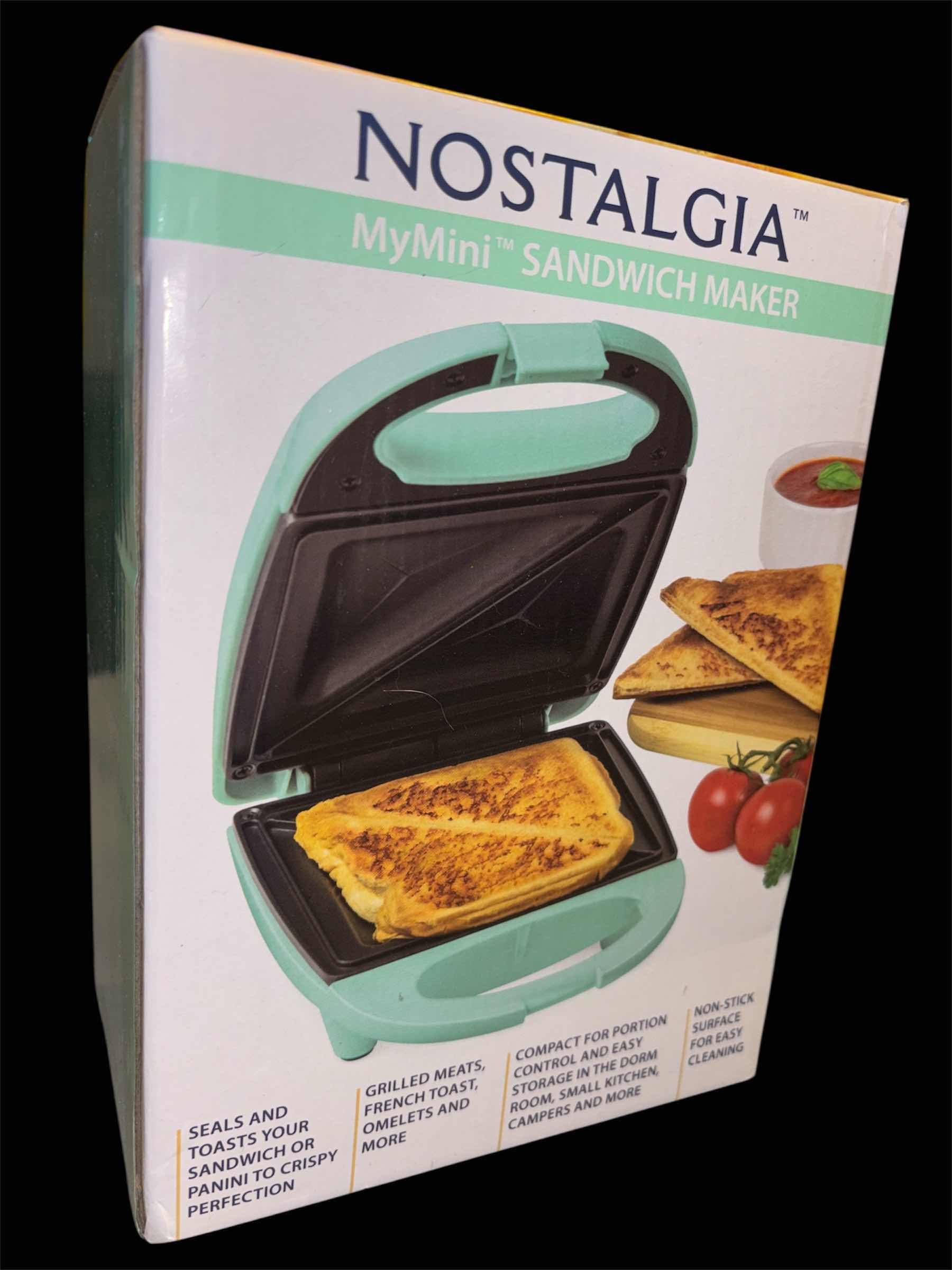 Photo 1 of NEW NOSTALGIA MY MINI SANDWICH MAKER MSNDW5TL