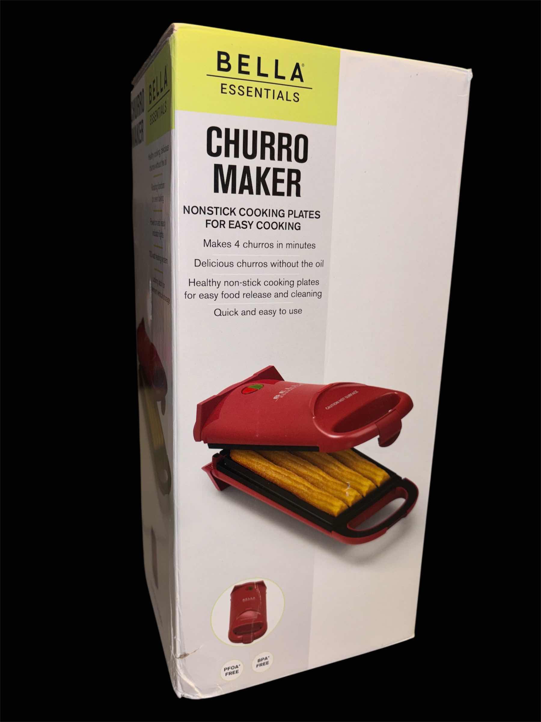 Photo 1 of NEW BELLA ESSENTIALS CHURRO MAKER TSK-2939DS