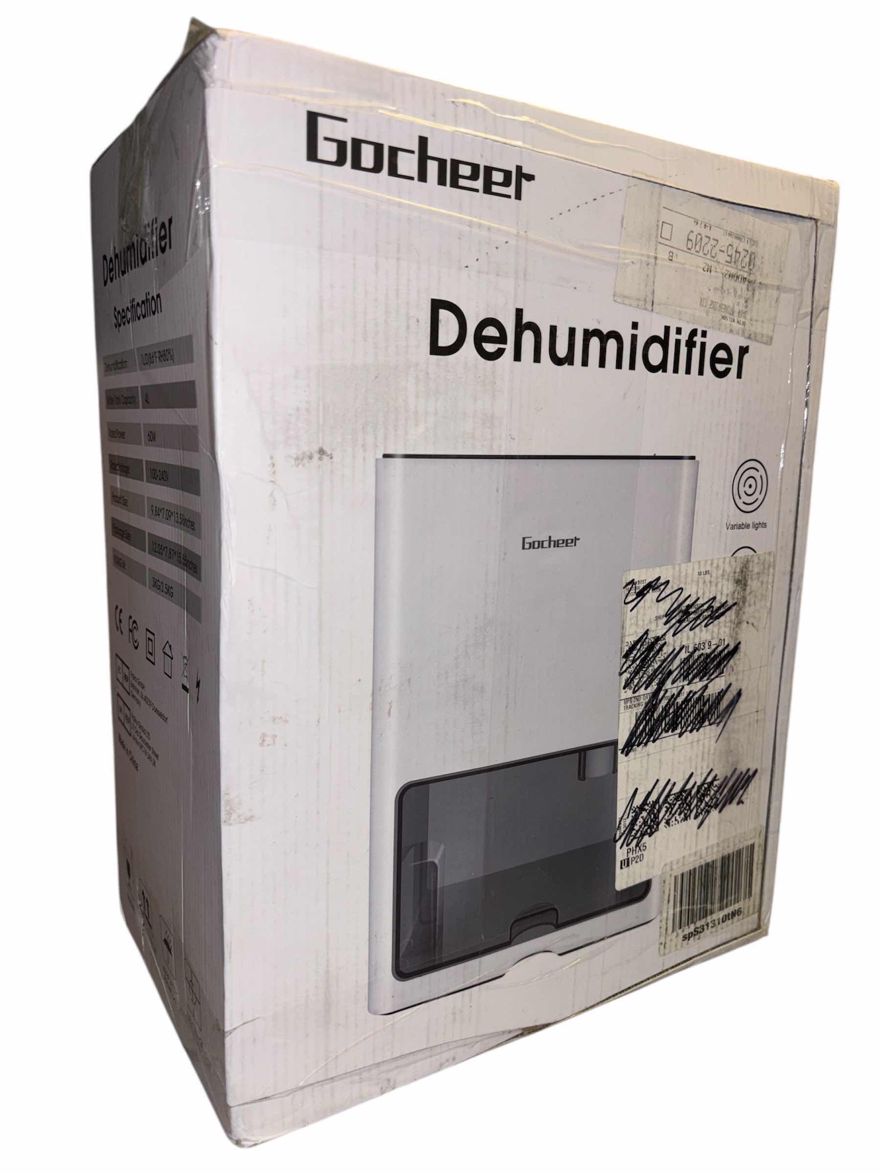 Photo 1 of NEW GOCHEER HOME/OFFICE 4 LITER DEHUMIDIFIER
