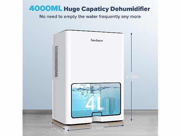 Photo 1 of NEW GOCHEER HOME/OFFICE 4 LITER DEHUMIDIFIER