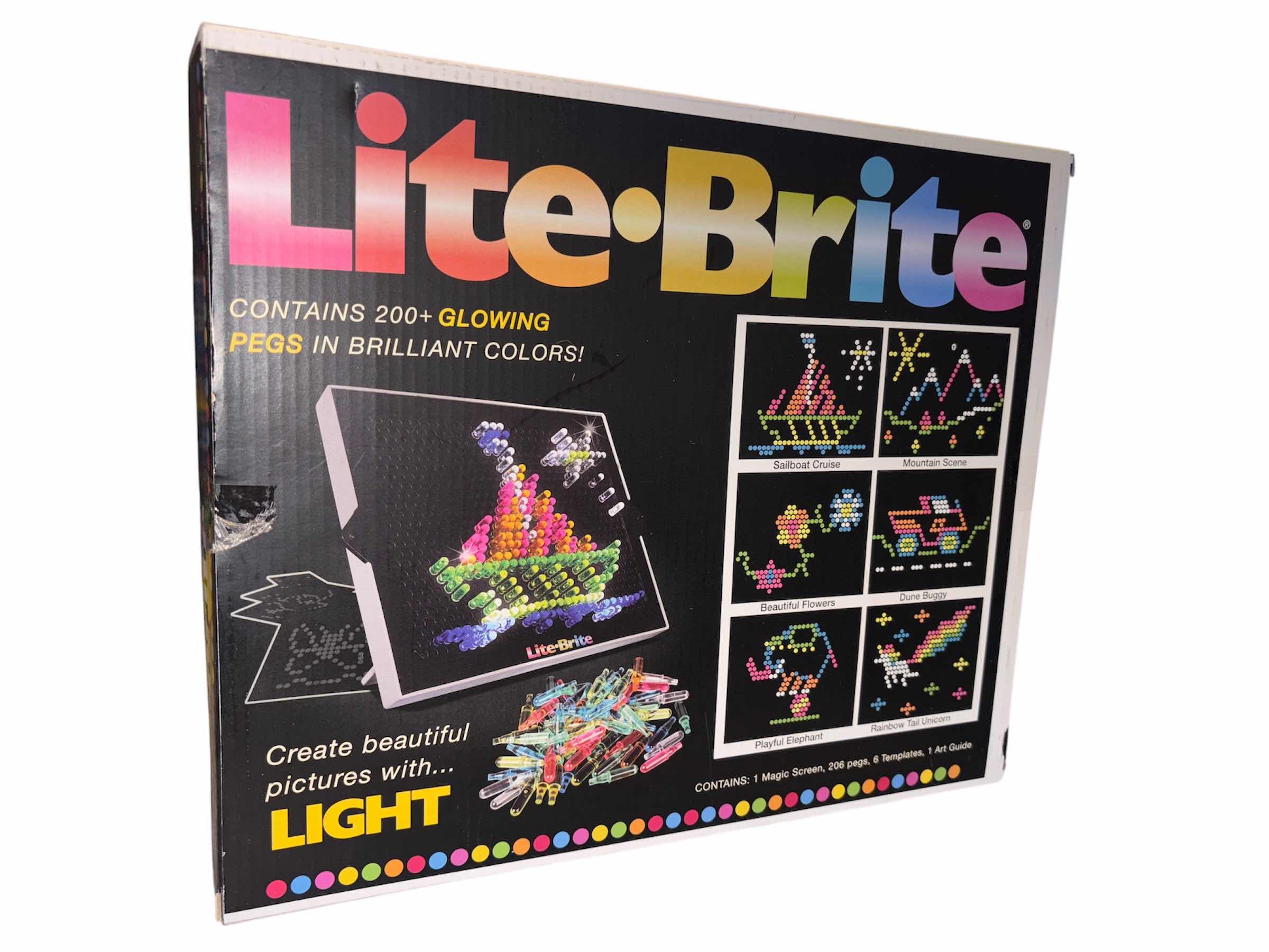 Photo 1 of NEW LITE BRITE CLASSIC RETRO TOY, 214 PC SET
