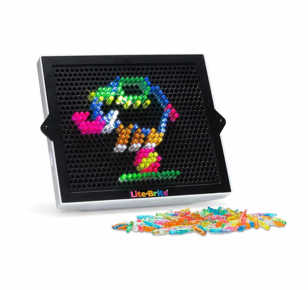 Photo 1 of NEW LITE BRITE CLASSIC RETRO TOY, 214 PC SET