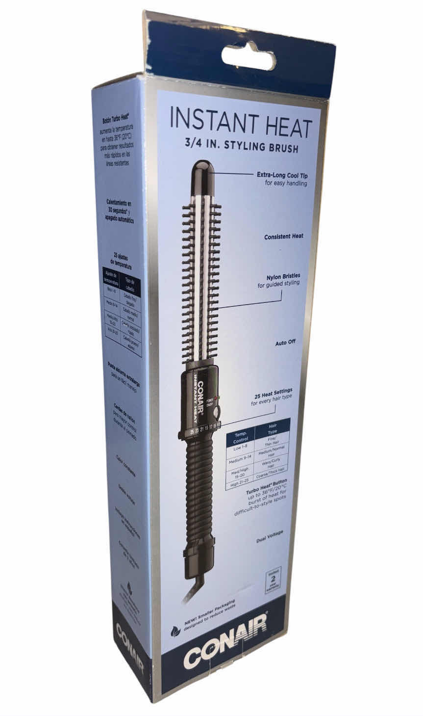 Photo 1 of NEW CONAIR INSTANT HEAT 3/4” CURLING IRON BRUSH BC84GNR