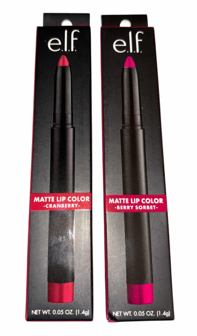 Photo 1 of NEW ELF LIP COLORS, LINER, LIP CRAYON & PRIMER, 7 PCS