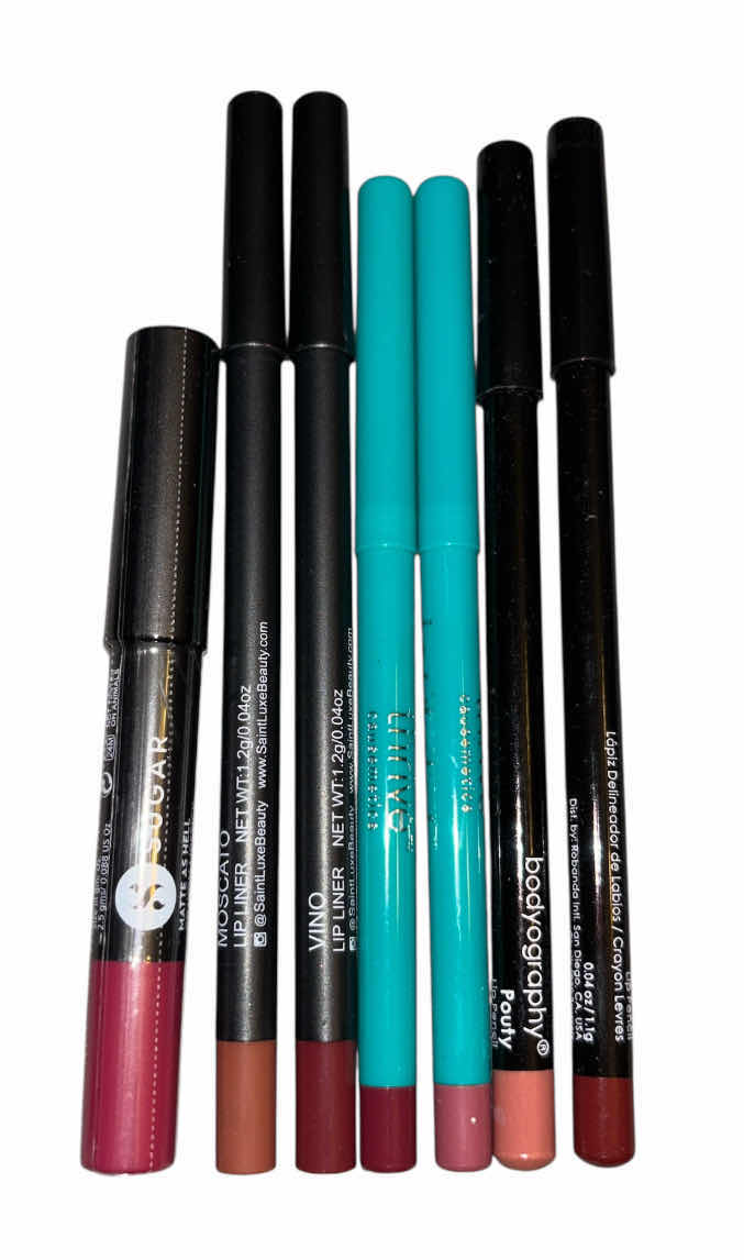 Photo 1 of NEW ASSORTED LIP PRODUCTS, LINERS/STAINS/GLOSSES/CHAPSTICK, 14 PCS