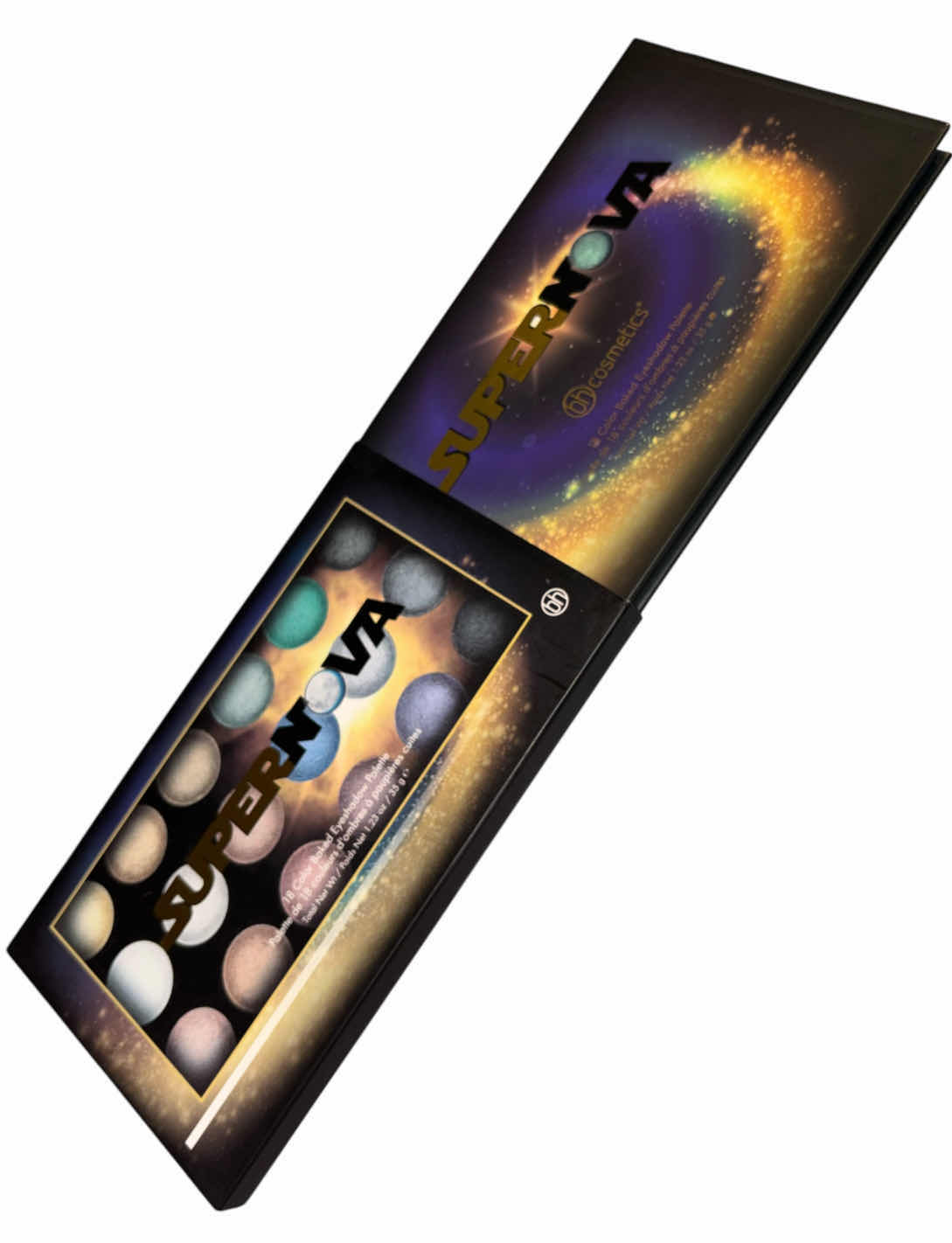 Photo 1 of NEW BH COSTMETICS 18 COLOR BAKED EYESHADOW PALETTES, SOLAR FLARE & SUPERNOVA