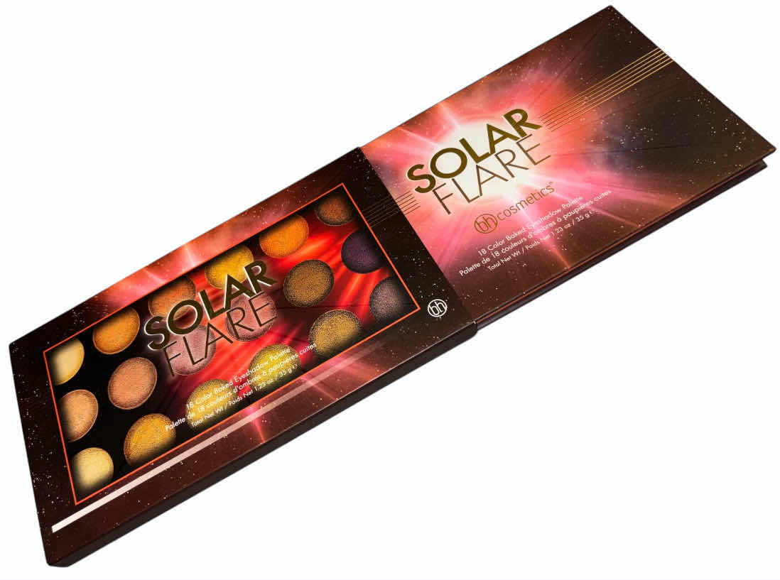 Photo 1 of NEW BH COSTMETICS 18 COLOR BAKED EYESHADOW PALETTES, SOLAR FLARE & SUPERNOVA