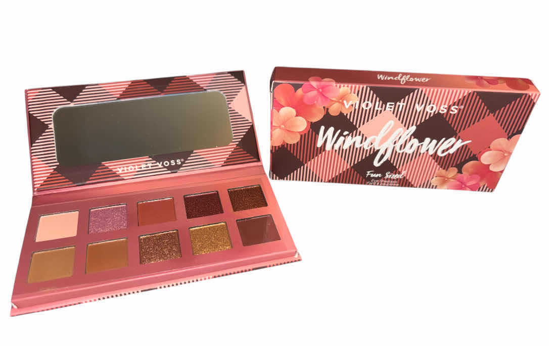 Photo 1 of NEW VIOLET VOSS WILDFLOWER FUN SIZED 10 EYESHADOW PALETTE & VIOLET VOSS 6 EYESHADOW/PIGMENTS PALETTE