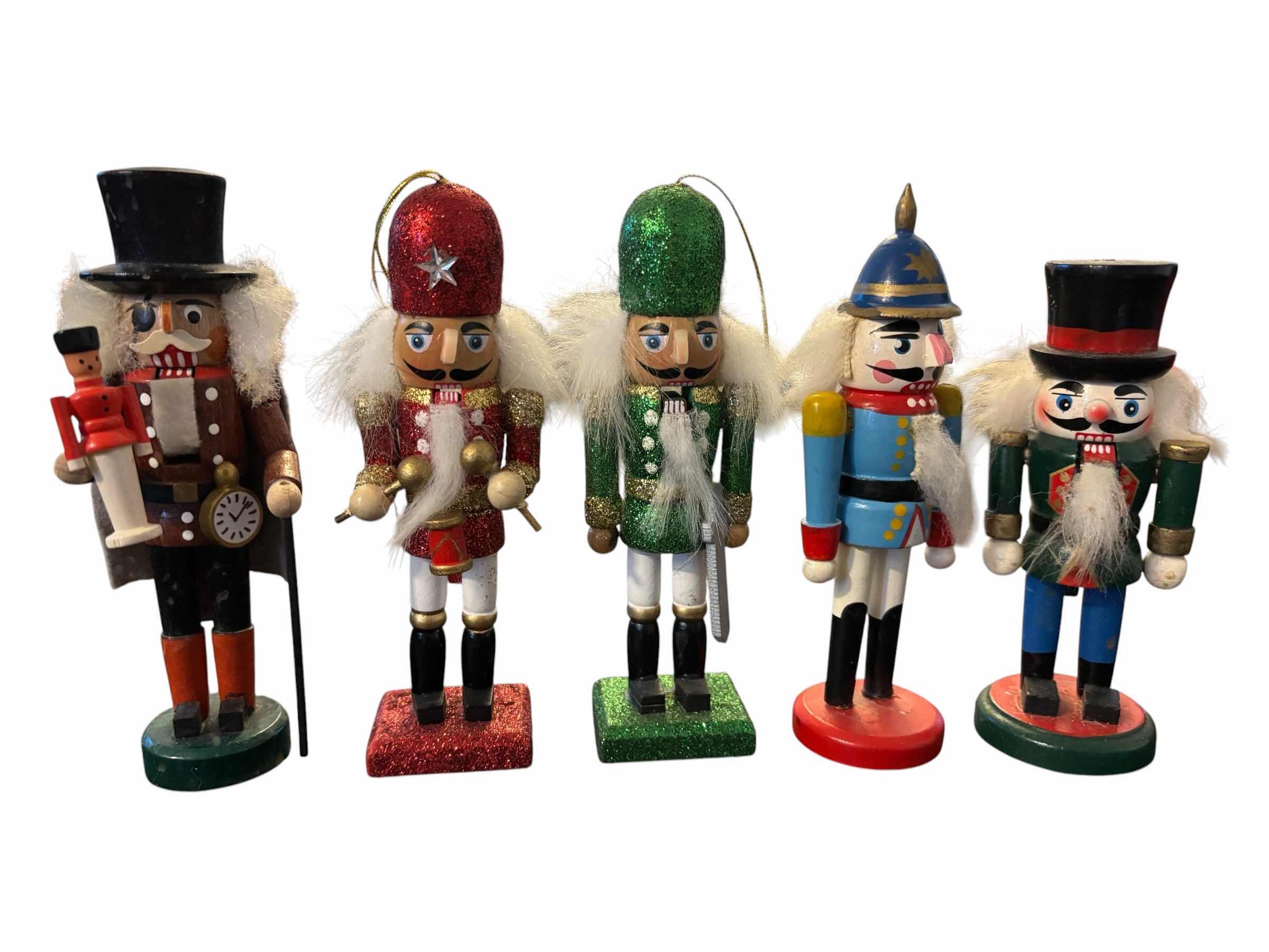 Photo 1 of 6 PC NUTCRACKER DECORATIONS