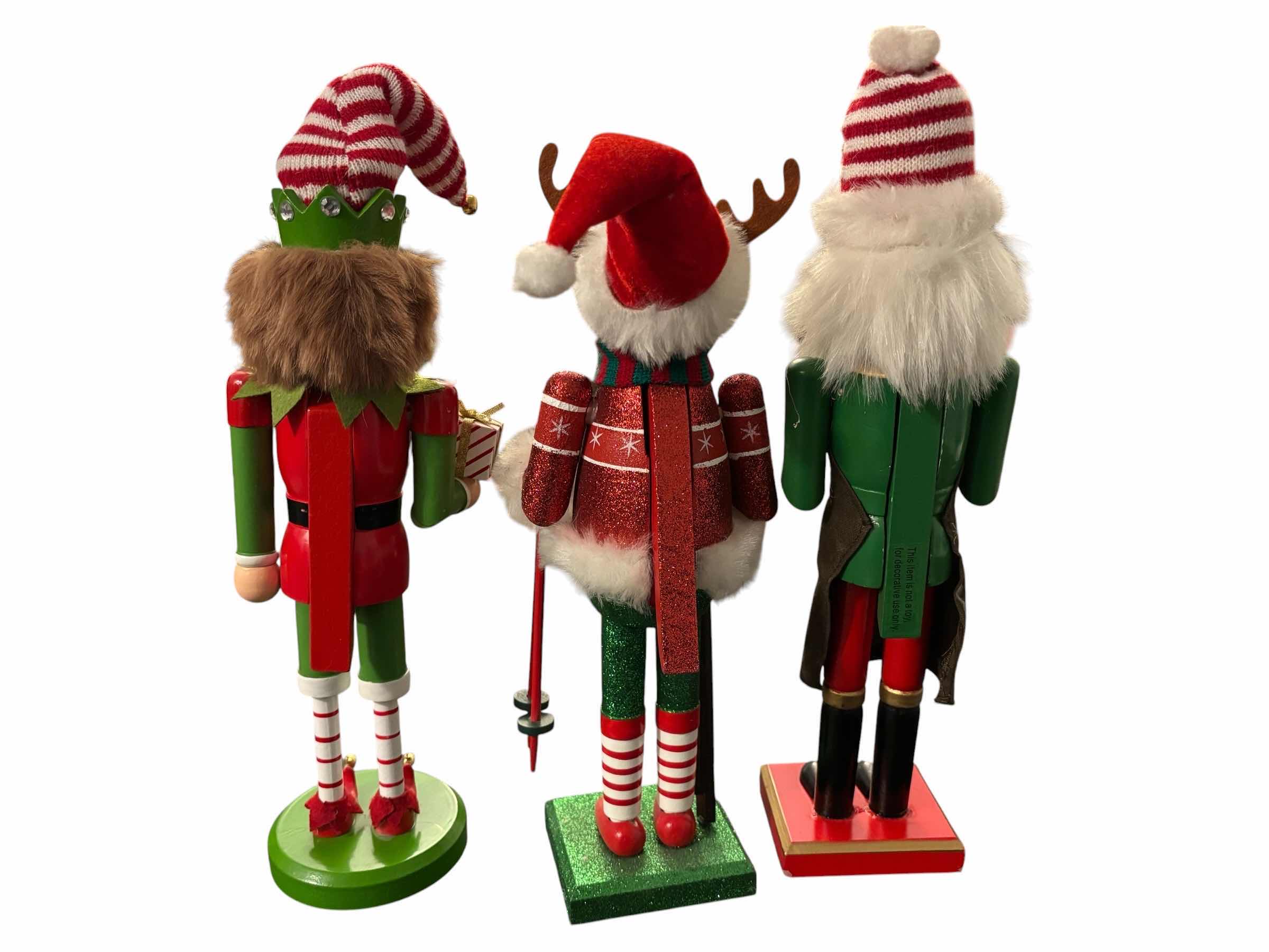 Photo 1 of 3 PC WOODEN NUTCRACKERS $45