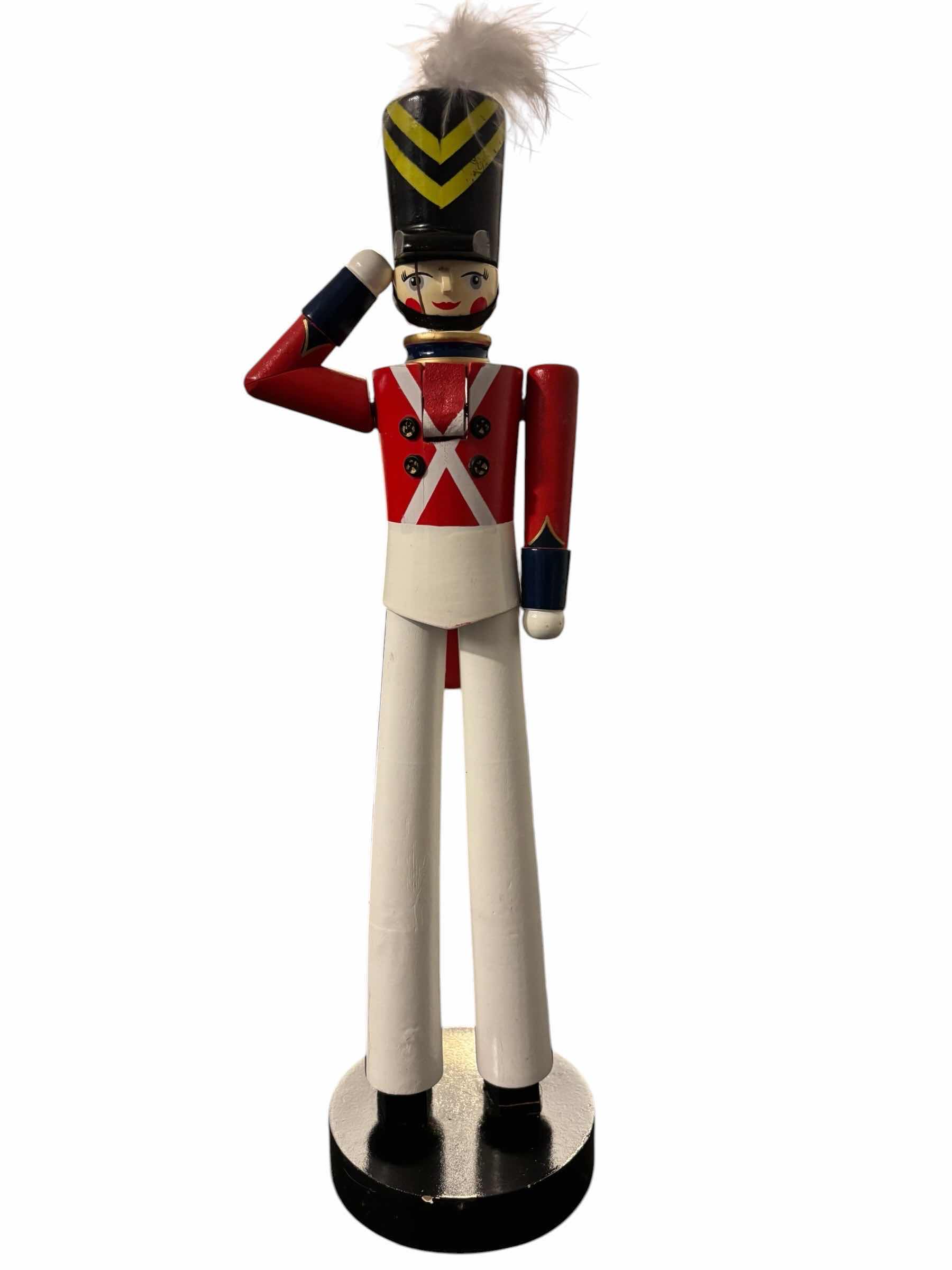 Photo 1 of 2010 RADIO CITY CHRISTMAS SPECTACULAR STARRING THE ROCKETTES WOODEN NUTCRACKER 15.75” (1)