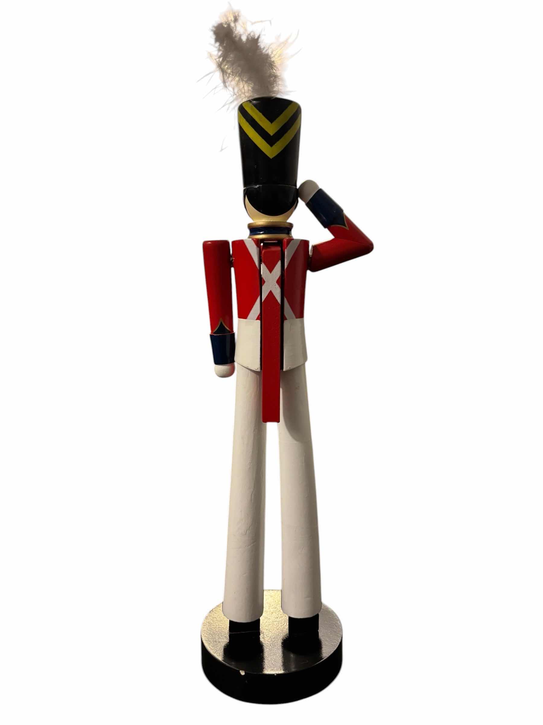 Photo 1 of 2010 RADIO CITY CHRISTMAS SPECTACULAR STARRING THE ROCKETTES WOODEN NUTCRACKER 15.75” (1)