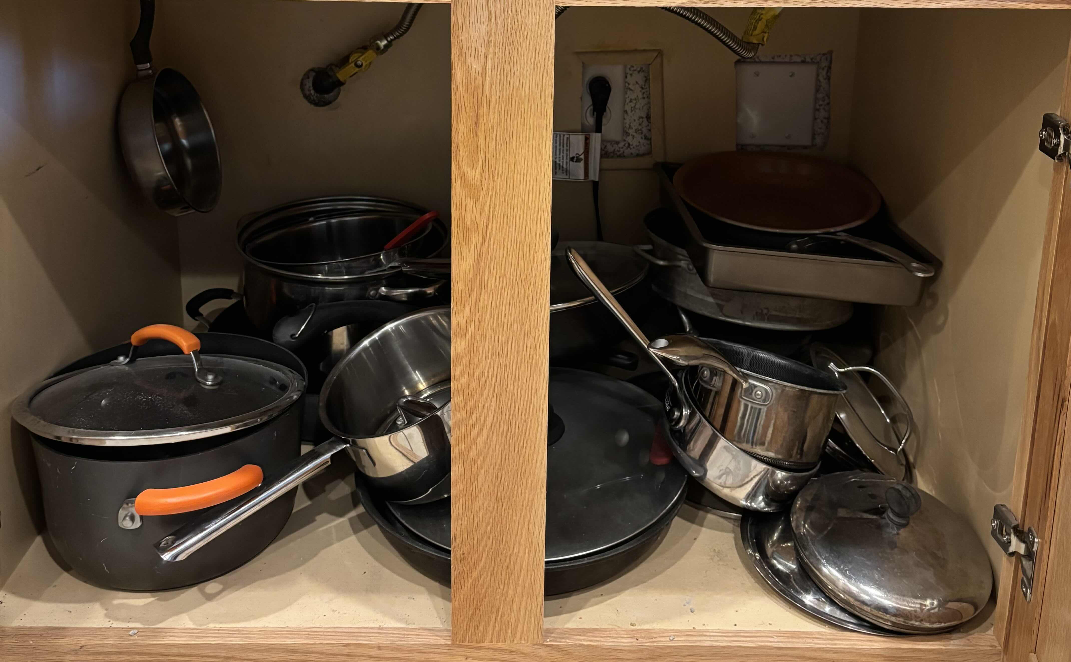 Photo 1 of CONTENTS OF KITCHEN CABINET